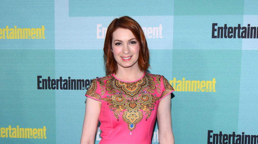 Herečka a komička Felicia Day.