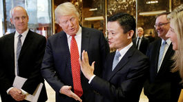 Šéf čínskeho obchodu Alibaba sľúbil Trumpovi milión pracovných miest