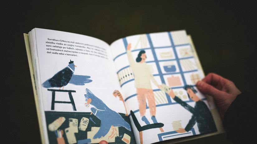 O ilustrácie knižky Svetozár sa postarala Alica...