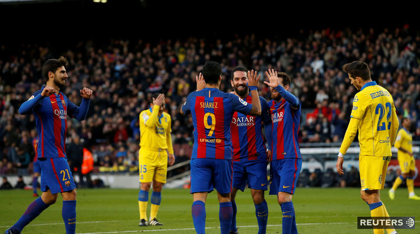 FC Barcelona, futbal, radosť