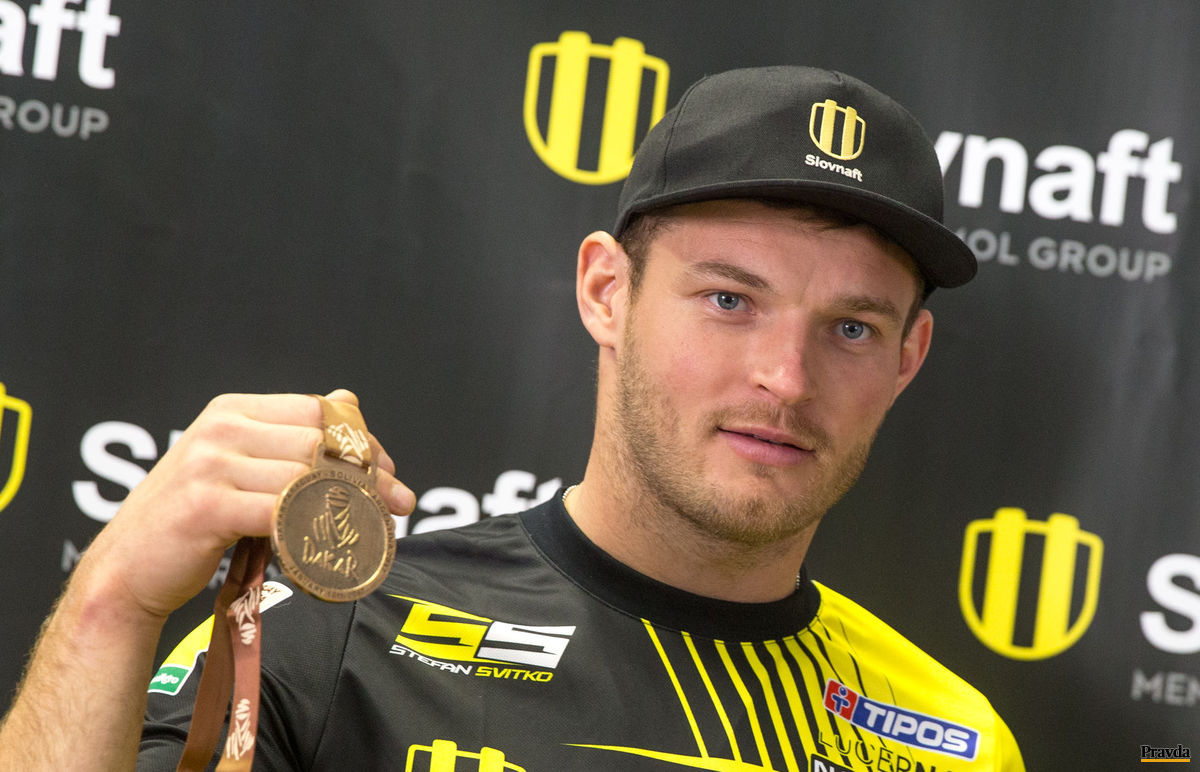 Štafan Svitko po návrate z rely Dakar.