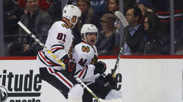 Hossa v noci žiaril. V Colorade zaznamenal 3 asistencie a 4 plusky