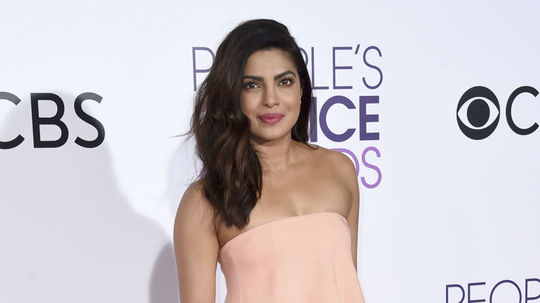 Herečka Priyanka Chopra vyzerala veľmi pôvabne. 