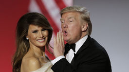 Donald Trump a jeho manželka Melania Trump