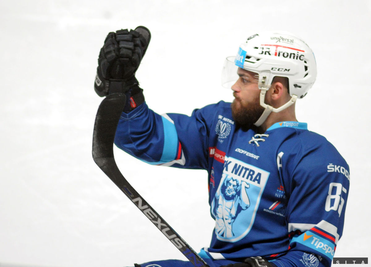 Marek Slovák z HK Nitra.