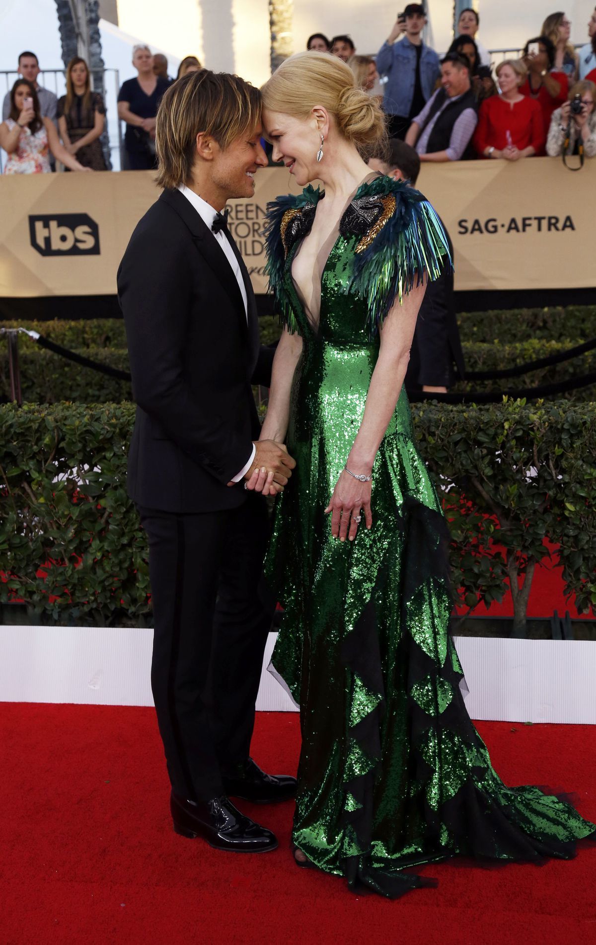 Herečka Nicole Kidman a jej manžel Keith Urban...