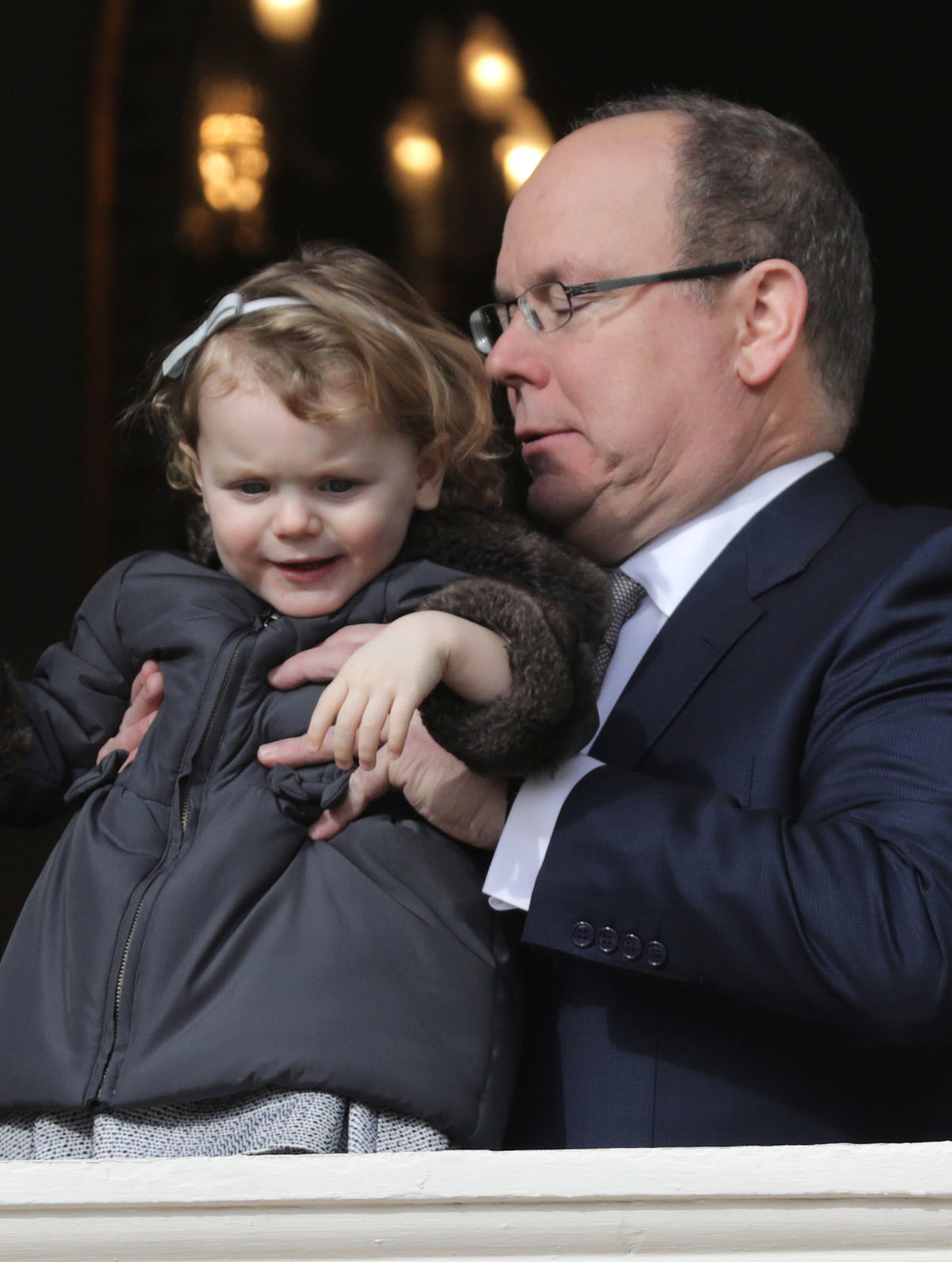 Prince Albert a princezná Gabriella počas...