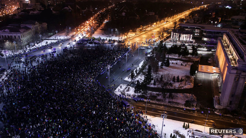Rumunsko, protesty