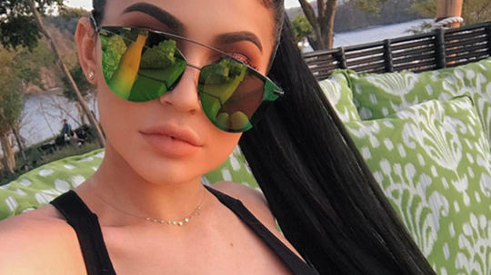 Kylie Jenner na zábere z Instagramu.