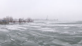 Dunaj, ľad, ľadoborec, Čunovo, vodné dielo, lámanie ľadu