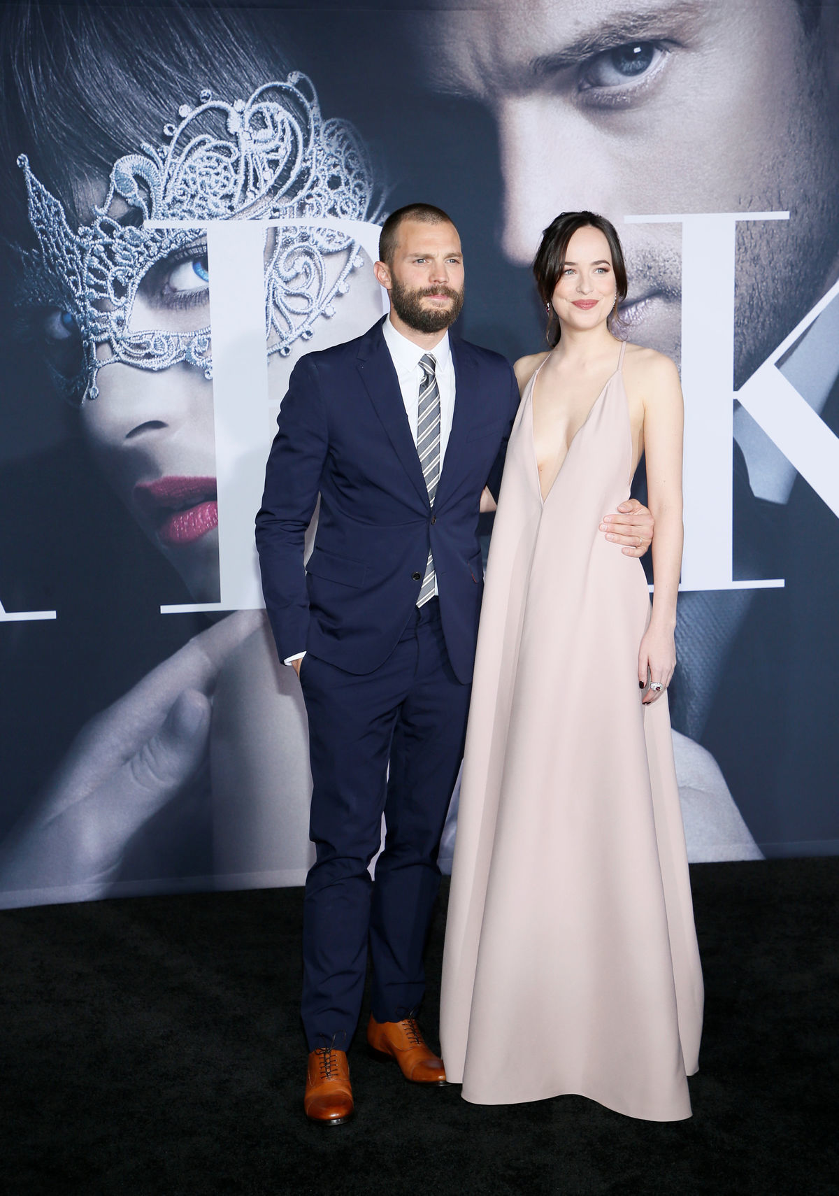 Herecká dvojica Jamie Dornan a Dakota Johnson...