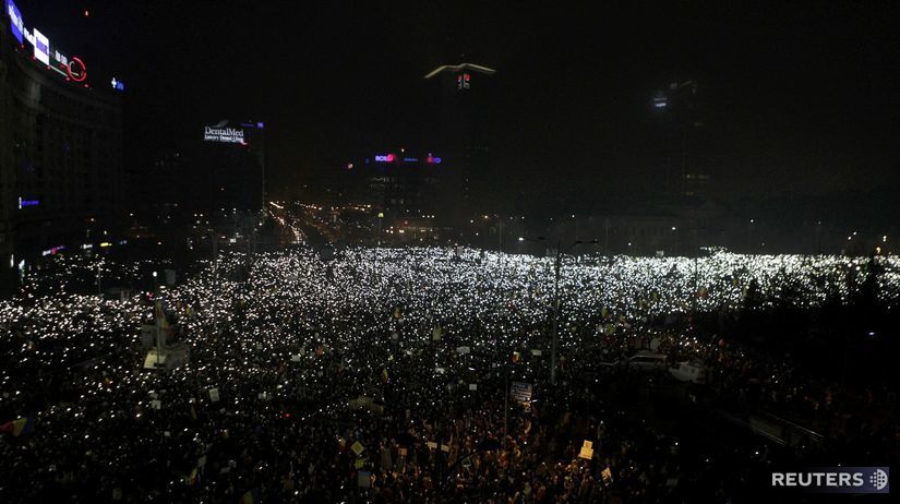 Rumunsko, protesty