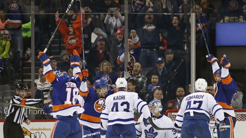 New York Islanders, hokej, radosť