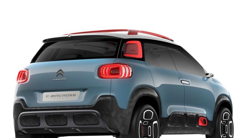 Na dĺžku má C-Aircross len o sedem milimetrov...