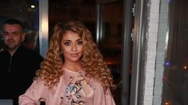 Tanečníčka Vierka Ayisi na krste jej...