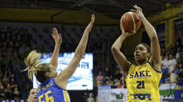 V prvom štvrťfinále Európskeho pohára zvíťazili Košičanky o 15 bodov