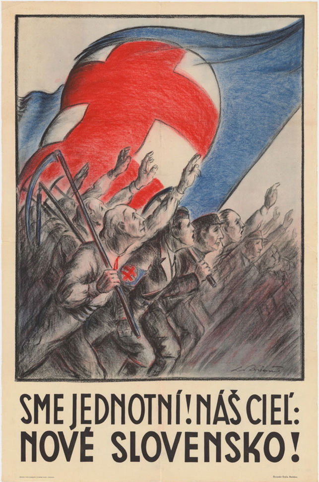 Predvolebný plagát ľudovej strany (1938).