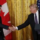 Donald Trump, Justin Trudeau