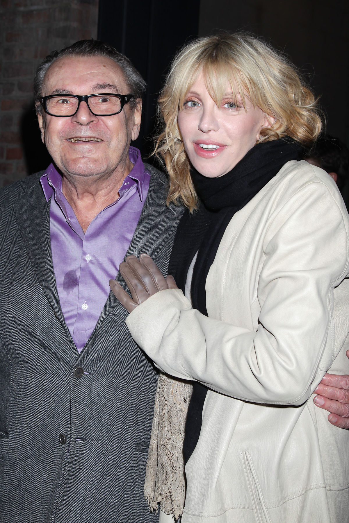 Miloš Forman a herečka Courtney Love v roku...