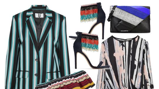 Pruhované modely sú v kurze - v netradičných...