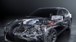 Lexus LS 500h má 4-stupňový automat. Stupňov je však 10!