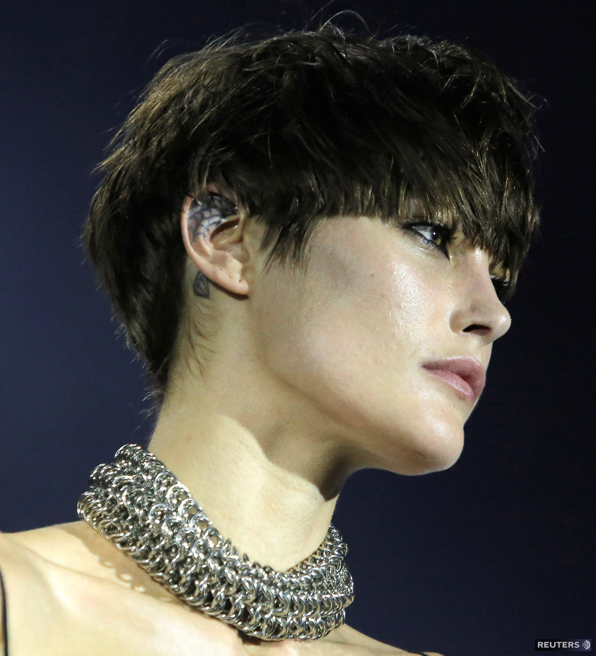 Modelka na prehliadke Alexander Wang:...