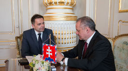 Kiska gratuloval Kažimírovi, očakáva od neho vyrovnaný rozpočet