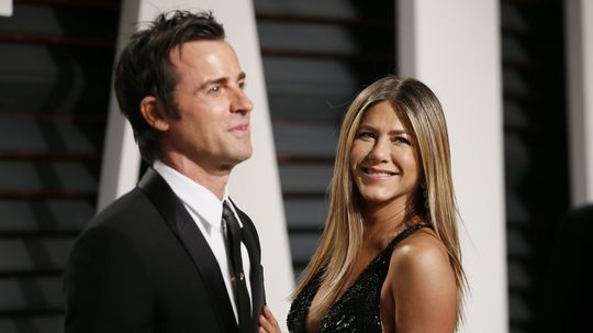 Jennifer Aniston a jej manžel  Justin Theroux...