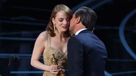 Leonardo DiCaprio a Emma Stone