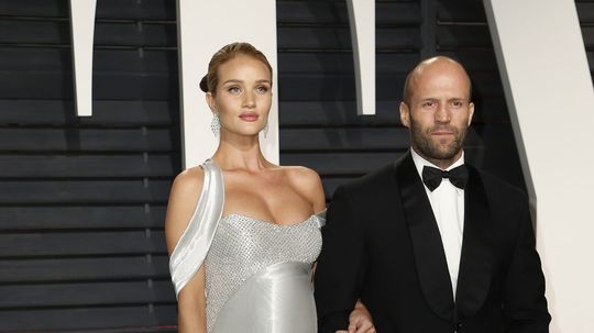 Herec Jason Statham a modelka  Rosie...