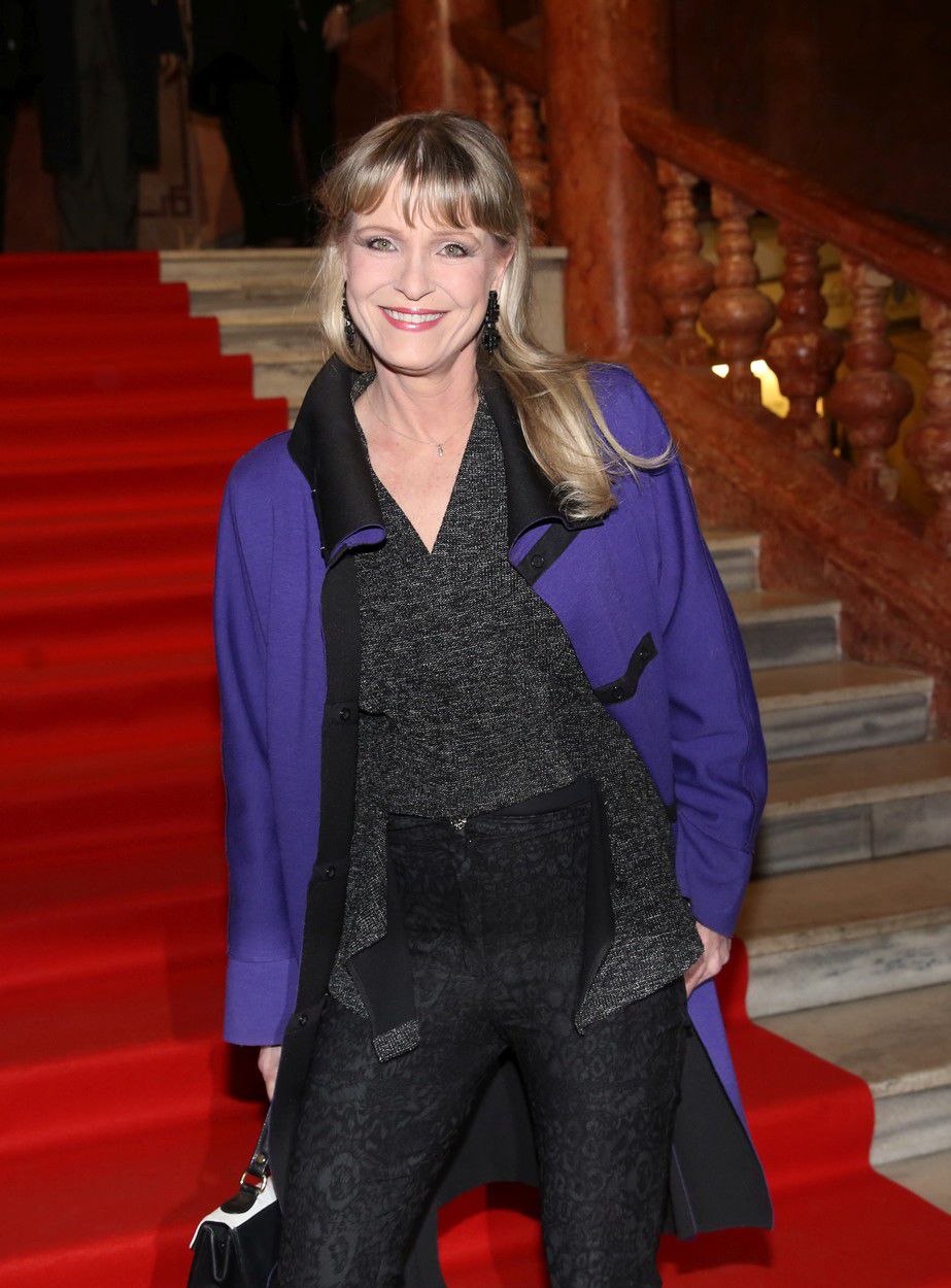 Chantal Poullain na pražskej premiére filmu...