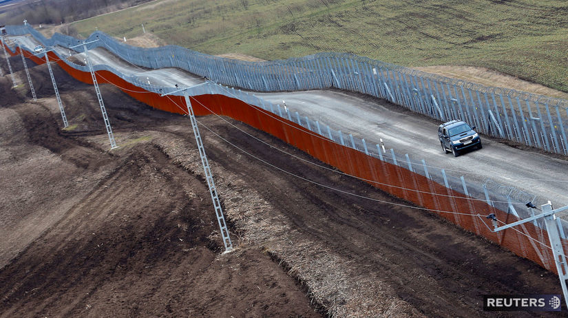 plot, Maďarsko, hranice, migranti, Balkánska cesta