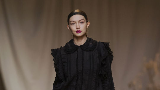 Topmodelka Gigi Hadid predvádzala kolekciu H&M...