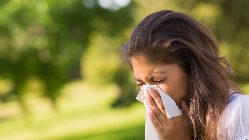 alergia, nádcha, fúkanie nosa