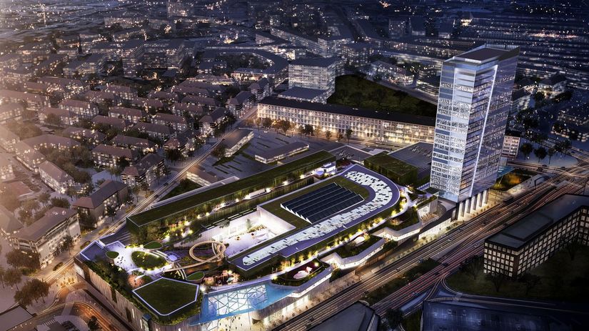 Nová autobusová stanica.