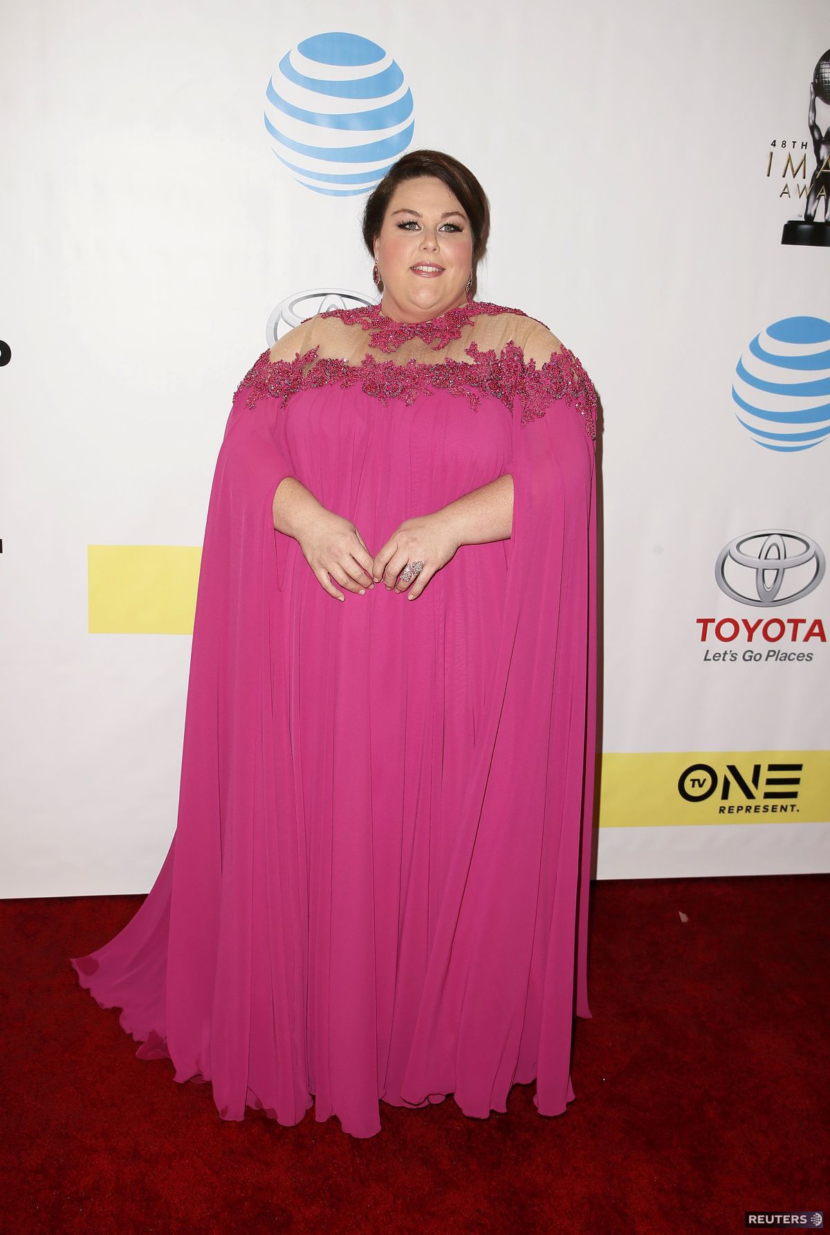 Herečka Chrissy Metz na archívnom zábere.