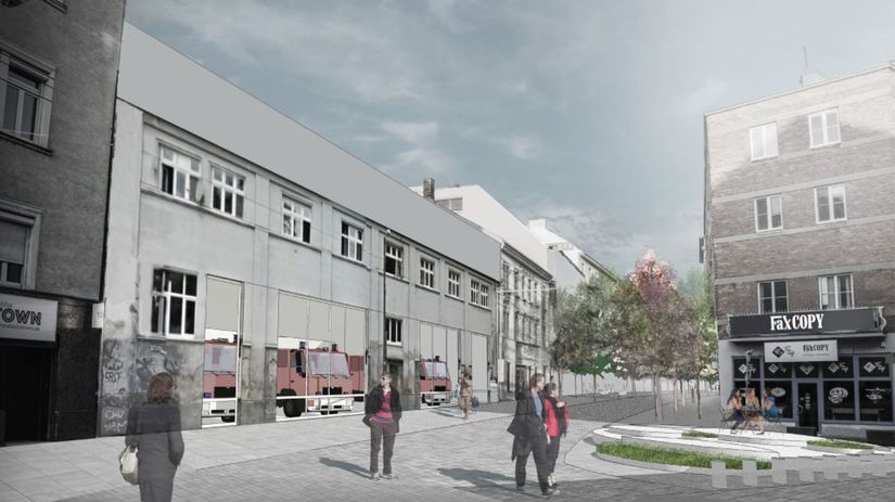 Jednoduchým zásahom (presklenie časti steny)...