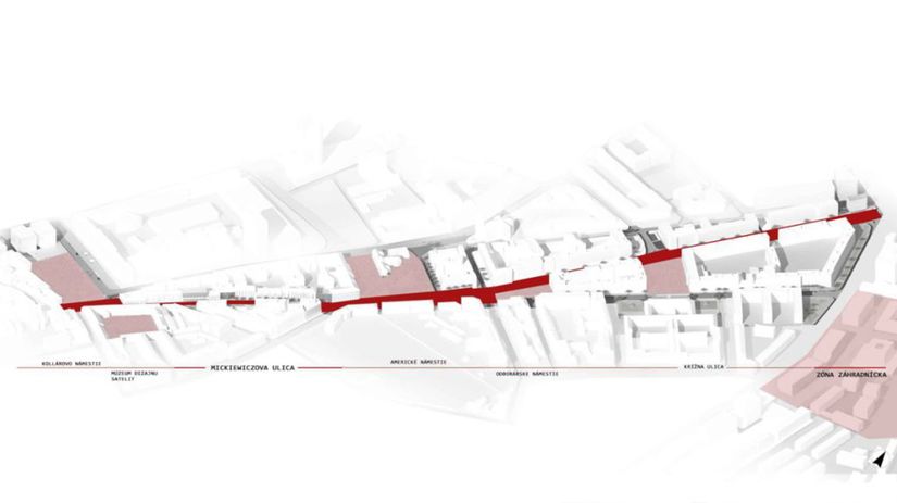 Revitalizáciou Mickiewiczovej by sa posilnilo...