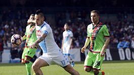 Kapitán Hamšík doviedol Neapol k víťazstvu 3:0. Inter zdemoloval Atalantu