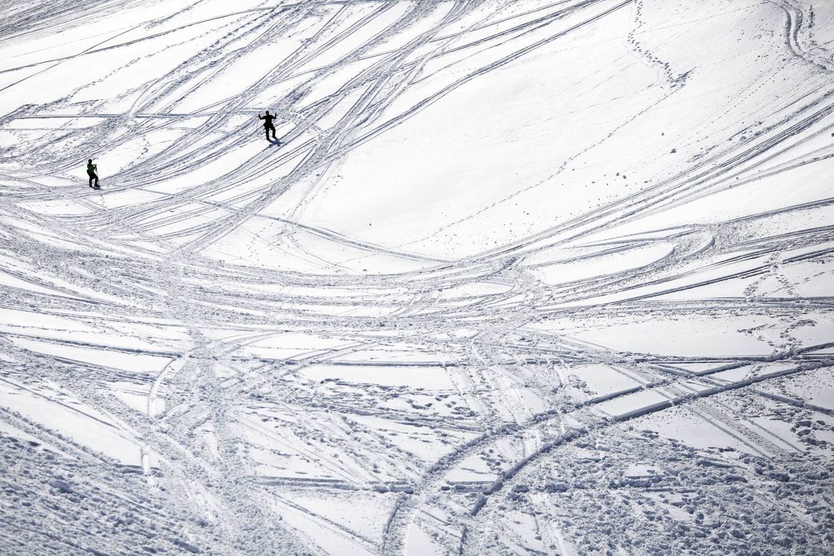 Libanon, sneh, zima, mráz, lyžovačka, lyže, lyžiari