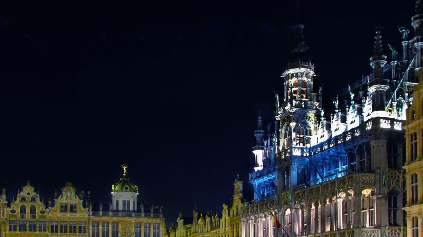 Hlavné námestie v Bruseli.