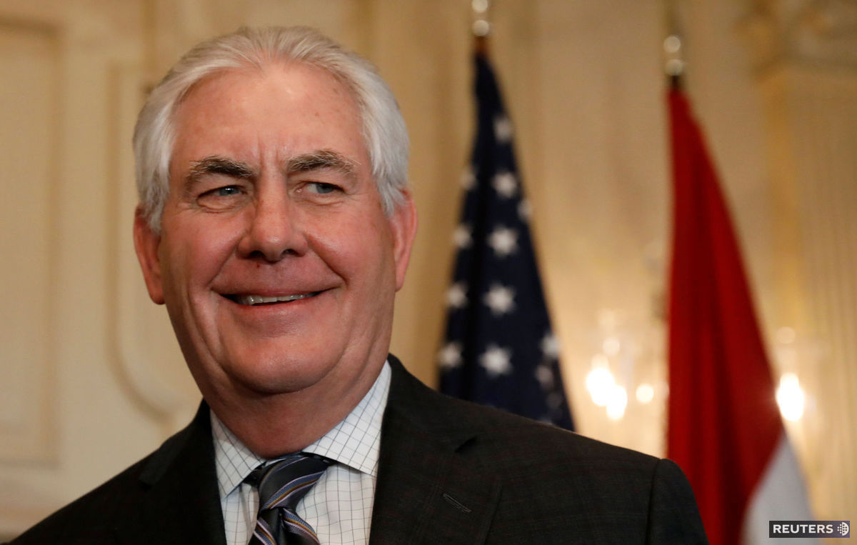 Minister zahraničných vecí USA Rex Tillerson sa...