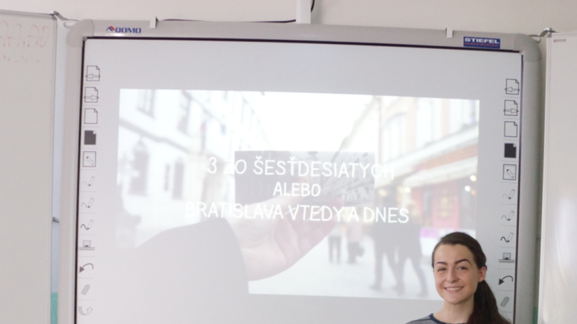 Daniela Sláviková počas prezentácie dokumentu 3...