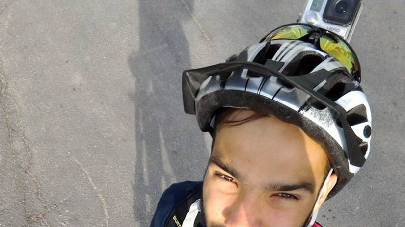 Lukáš Žilavý sa rozhodol, že zdolá trasu...