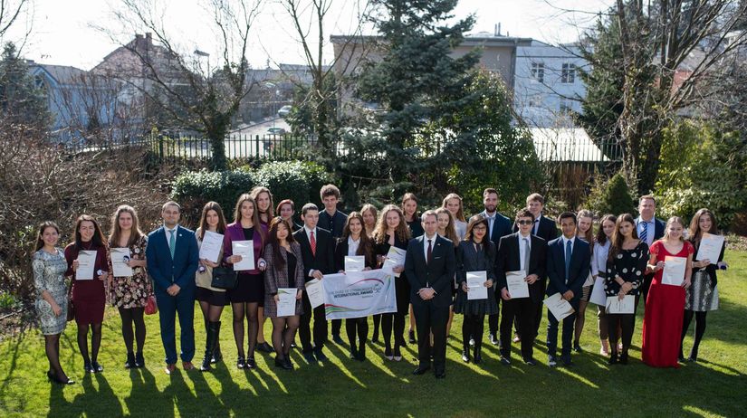 28 mladých ľudí si prevzalo Medzinárodnú cenu...