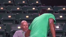 Kyrgios pobavil Indian Wells, zobral si čipsy od diváka