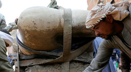 Obrovská socha faraóna nie je Ramzes II., ale iný panovník