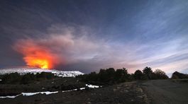 Etna sa znovu prebudila: talianska sopka vychrlila lávu a popol