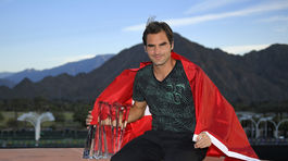 Federer vyhral turnaj v Indian Wells. Vo finále zdolal krajana Wawrinku