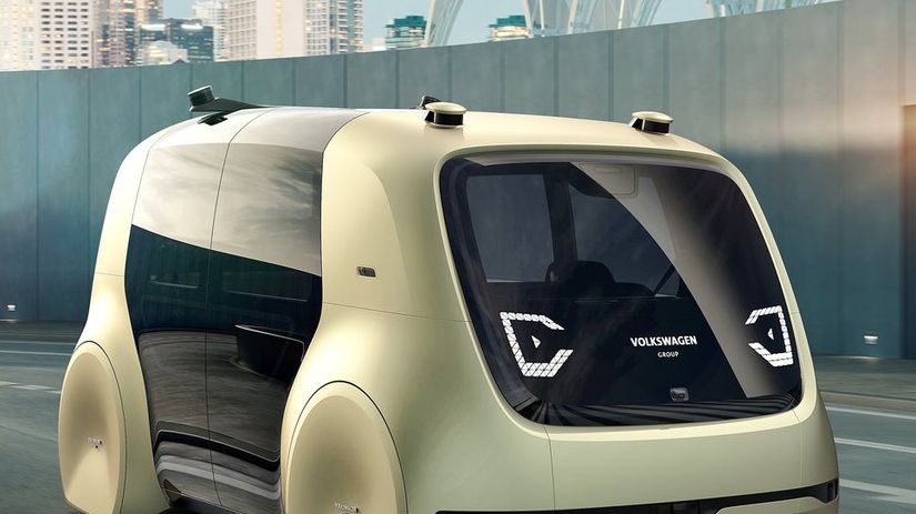 Volkswagen Sedric je plne autonómne vozidlo,...